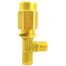 Регулятор давления VS160, 160bar, 14 l/min, латунь, 1/4 внеш., 1/8 внут. РА  60.0560.00