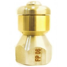 Форсунка каналопромывочная вращающаяся, 250bar, сечение- 060, 3 отверстия,3/8 внут. PA 25.1295.60