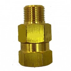 Поворотная муфта AG35, 280bar, 40l/min, 160°C, вход-3/8внут, выход-3/8внеш, латунь МТМ 1180030220