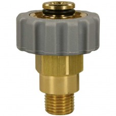 Переходник M21x1,5гайка - 3/8внеш (ALTO), 400bar, латунь R+M 56440