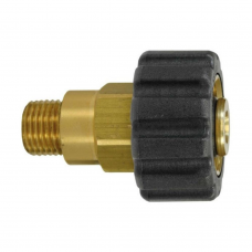 Переходник M22x1,5гайка - 1/4внеш, 400bar, латунь R+M 56140