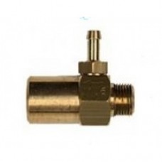 Инжектор для подачи химии, 280bar, 150°C,  3/8внут-3/8внеш, D=2,3, латунь MTM (арт. 1140000420) 22.0034