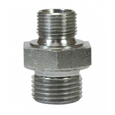 Переходник (пистолет-муфта, LS3-ниппель 250bar) 1/4внеш - 3/8внеш, 500bar, оцинк.сталь R+M 57058